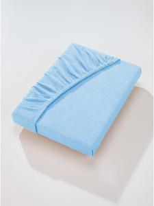 Witt Weiden Простыня на резинке светло-голубого цвета