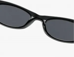 Ретро маленькие овальные женские солнцезащитные очки класса люкс, модные панк-очки для мужчин, трендовые градиентные солнцезащитные очки UV400 Melrose, Green