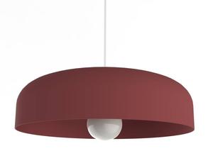 Подвесной светильник Lumicom Tuzzi, красный - диаметр абажура: 40 см.