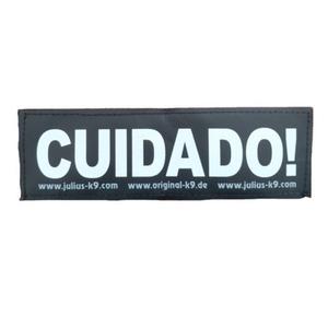 Юлиус К9 Осторожно! Наклейки на собачью шлейку Пекено Julius K9