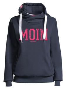 Salzhaut Толстовка 'SÜNN - MOIN' в цвете Navy