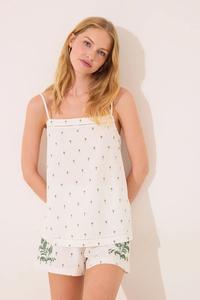 Хлопковая пижама Women'Secret, белый