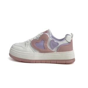 Низкие женские кроссовки City camel, Beige Pink