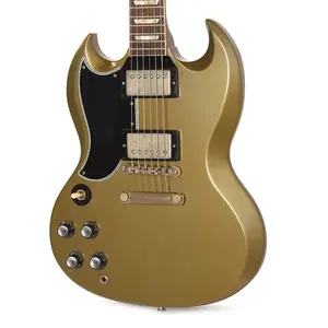 Gibson Custom Shop 1961 SG Les Paul Standard «CME Spec» для левши, Antique Silver Mist Poly ультра легкий состаренный (серийный номер #501221)