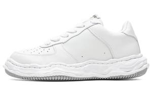 Низкие кеды Maison с перфорацией Mihara Yasuhiro