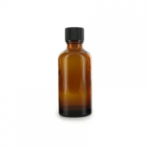 Ароматерапевтический стеклянный флакон янтарного цвета 50 мл Pbi