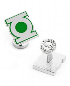 Запонки с символом фонаря Cufflinks Inc, Green