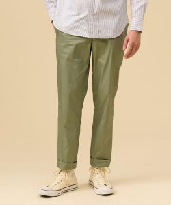 Брюки узкие зауженные из ткани Gristone Twill J.Press, цвет Khaki [054]
