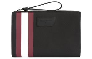 Кожаный клатч мужской черный BALLY