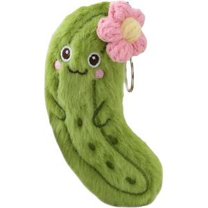 Плюшевый кулон застенчивый маленький огурец высота 13см ROUERXIONG