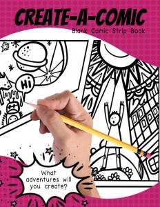 Create-A-Comic, Blank Comic Strip Book (Independently published)
