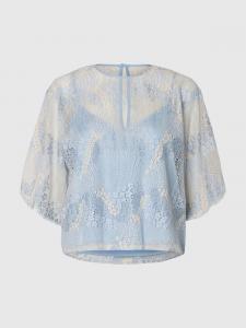 SELECTED Топ в пастельно-голубом цвете