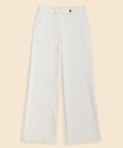 Широкие брюки из эластичного хлопкового вельвета