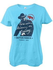 Рубашка синего цвета yellowstone