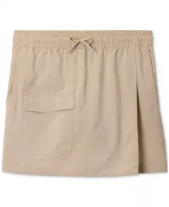 Юбка-шорты утилитарные Silver Ridge для девочек старшего возраста Columbia, коричневый/бежевый