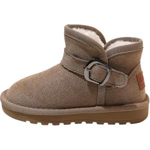 Прочные теплые детские ботинки для детей ABC KIDS, хаки