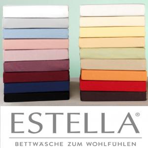 Топпер из бечевочного джерси Estella размер 180х200см цвет фиолетовый