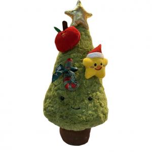 Игрушка кукла плюшевая кукла для украшения новогодней елки, высота 30см/60см/90см Happy Fish