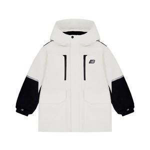 Детская пуховая куртка New Balance, белый