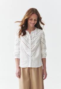 Блузка на пуговицах CASSIA TATUUM, белый