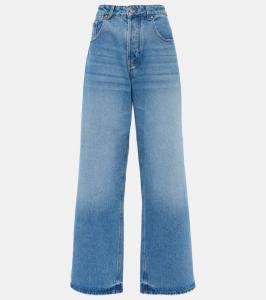 Джинсы Le de-Nîmes Large широкого кроя Jacquemus, Blue/Tabac 2