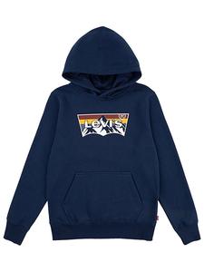 Толстовка с капюшоном Levi's Kids, темно-синий