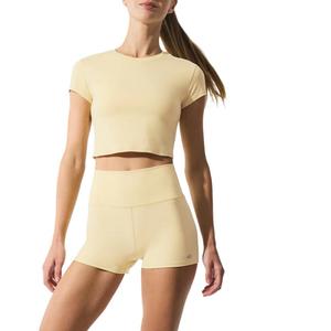 Обычная футболка женская Alo Yoga, Warm Butter