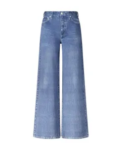 Джинсы с широкими штанинами Софи Мирамар Rag & Bone, синий