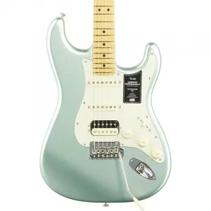 Fender American Pro II HSS Stratocaster, гриф из клена (с чехлом), Mystic Surf Green