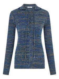 Ferragamo трикотажный топ, синий