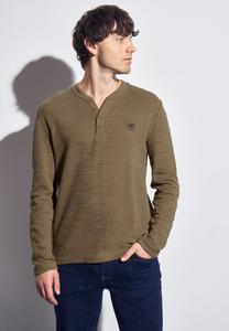 Топ Street One MEN SOFTES SLUB , Braun/Taupe