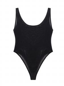 No Matter What Боди-бралетт в черном цвете