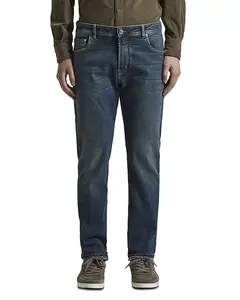 Узкие джинсы чернильно-синего цвета. Peserico, синий