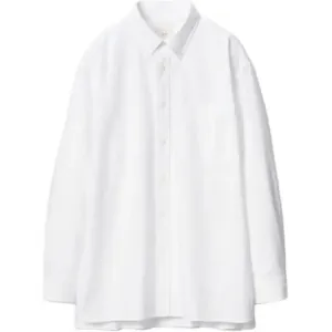 UNIQLO Рубашка унисекс белая