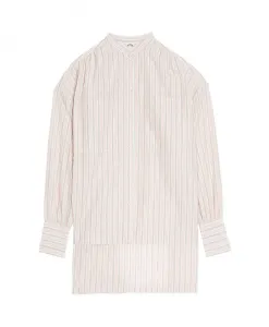 Летняя полосатая рубашка Ines De La Fressange Paris, мультиколор