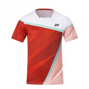 Мужская футболка для бадминтона YONEX, красный