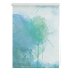 Затемняющие рулонные шторы Lichtblick Aquarell, 45x150x6 см, синий/зеленый