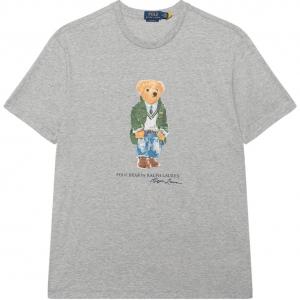 Футболка Polo Bear Cotton Polo Ralph Lauren, серый