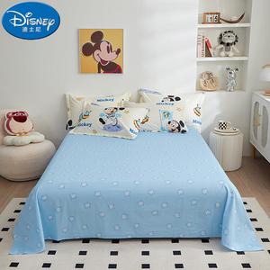Disney Простыня 270х250 см, хлопок, принт Space Mickey