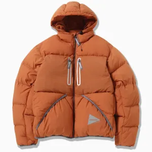 Gramicci Куртка-пуховик с принтом логотипом X, Orange
