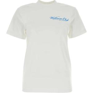 Футболка из хлопка 1800 Health SPORTY & RICH, белый