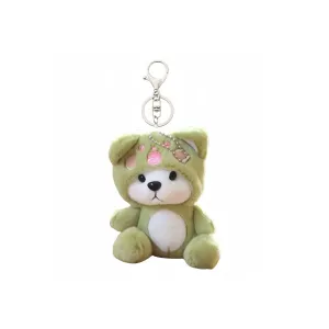 Костюмированный медвежонок подвеска на рюкзак плюшевая кукла высота 12см 77 SEVEN DREAM