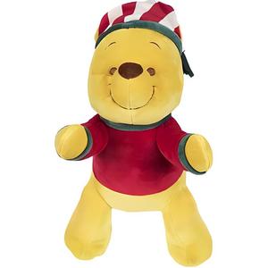 Рождественская серия плюшевая кукла Винни Пух высотой 34 см Disney