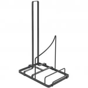 Держатель кухонных рулонов Metaltex «Tokyo Lava» с эксклюзивным покрытием TouchTherm, черный