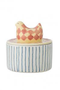 Контейнер Biona с крышкой 11 х 12 см Bloomingville, розовый