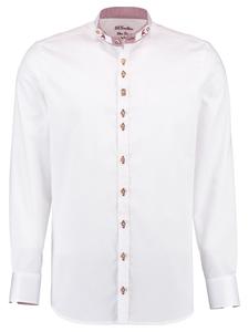 Традиционная рубашка Хуфус белого цвета OS-Trachten