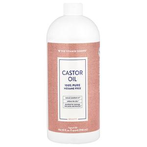 The Vitamin Shoppe, Касторовое масло, 946 мл (32 жидк. унц.)