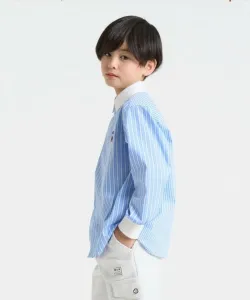 Полосатая рубашка Comme Ca Ism, цвет Saxophone