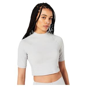 Футболка Superdry Run 3/4 Tight Crop, белый