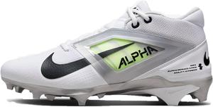 Футбольные бутсы Nike Alpha Menace 4 Pro, White/Metallic Silver/Photon Dust